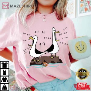 Nemo Seagulls Six Seven 6 7 Funny Meme T Shirt (3)