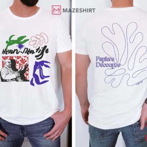 Henri Matisse Papiers Découpés Fan Art T-Shirt (2)