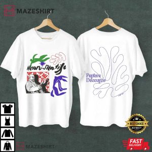Henri Matisse Papiers Découpés Fan Art T-Shirt (1)