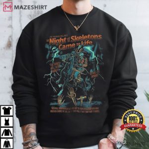 Tim Robinson The Night That The Skeletons Came To Life Song T Shirt (3)