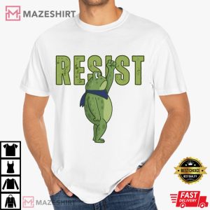 Resist Portland Frog Protest Free Portland Political T Shirt (3)