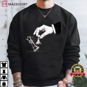 Anti Trump Protest Chess Pawn Knocks Down King T Shirt (4)