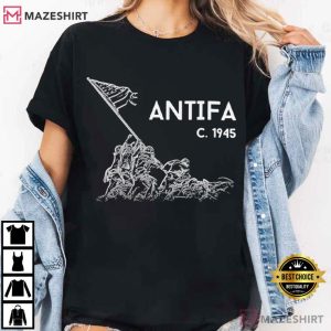 Antifa C 1945 Patriotic Anti Fascist T Shirt (2)