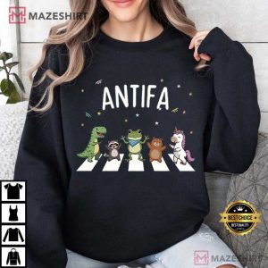 Antifa Abolish ICE Anti Fascism Protest T Shirt (4)