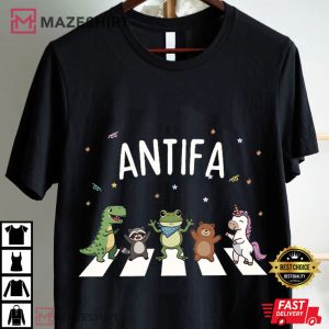 Antifa Abolish ICE Anti Fascism Protest T Shirt (1)