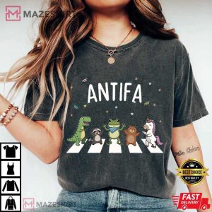 Antifa Abolish ICE Anti Fascism Protest T Shirt (3)