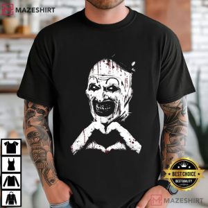 Art The Clown Terrifier Halloween Horror Character T-Shirt