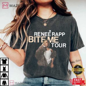 Renee Rapp Bite Me Tour Vintage Fan Merch T Shirt (3)