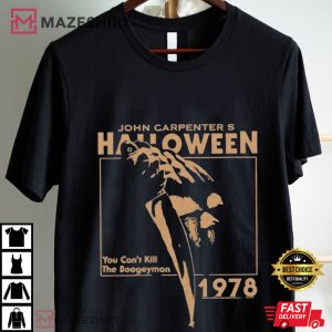 John Carpenter Halloween 1978 Michael Myers Horror Movie T Shirt (1)
