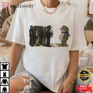 Anti ICE Portland Frog Resist Protest Funny T Shirt (2)