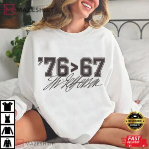 Thomas Jefferson 76 67 Self Evident Funny History Meme T Shirt (1)