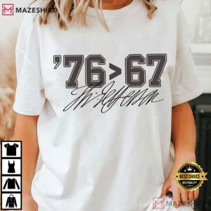 Thomas Jefferson 76 67 Self Evident Funny History Meme T Shirt (3)
