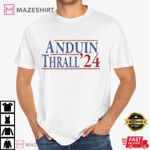 Anduin Thrall 2024 World Of Warcraft Game T Shirt (2)