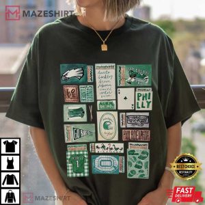 Philadelphia Eagles Matchbox Football T Shirt (1)