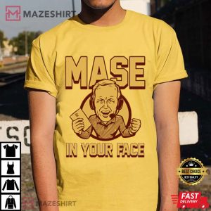 Glen Mason Mase In Your Face Football T Shirt (1)