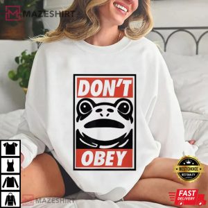 Anti Trump Portland Frog Don't Obey Liberal Feminism T Shirt (1)