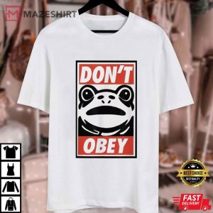 Anti Trump Portland Frog Don't Obey Liberal Feminism T Shirt (2)