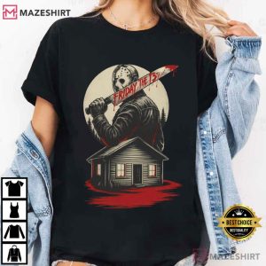 Vintage Friday The 13th 80s Horror Movie T Shirt (2)