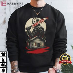 Vintage Friday The 13th 80s Horror Movie T Shirt (3)