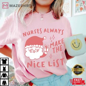 NICU Nurse Practitioner Christmas T Shirt (4)