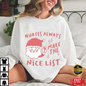 NICU Nurse Practitioner Christmas T Shirt (1)