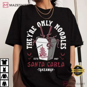 Lost Boys They're Only Noodles Santa Carla Retro Movie T Shirt (4)