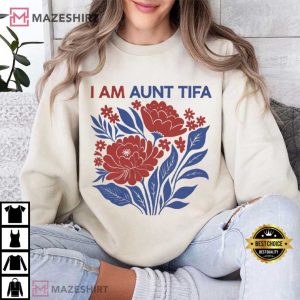 Anti Trump I Am Aunt Tifa Funny Political T Shirt (1)