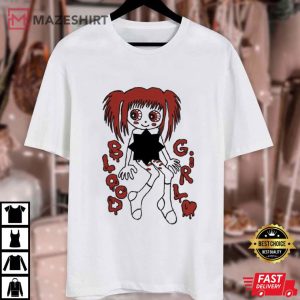 Blood Girl Graphic T Shirt (1)