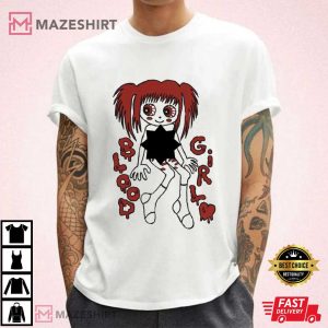 Blood Girl Graphic T Shirt (3)