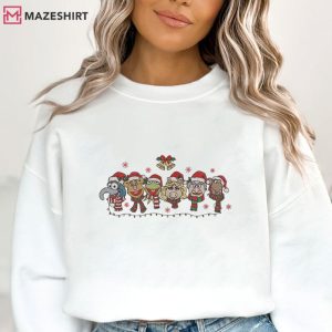 The Muppets Christmas Carol Gonzo And Rizzo Embroidered Sweatshirt