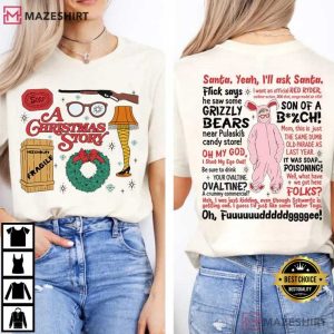 A Christmas Story Ralphie Leg Lamp T Shirt (1)