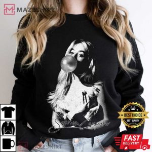 Sabrina Carpenter Portrait Short N Sweet Tour Merch T Shirt (4)