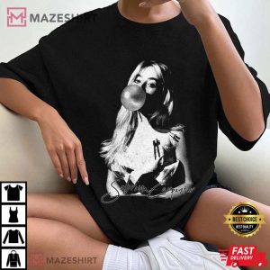 Sabrina Carpenter Portrait Short N Sweet Tour Merch T Shirt (2)