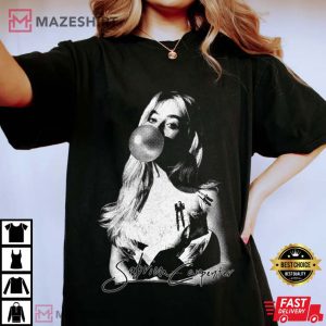 Sabrina Carpenter Portrait Short N Sweet Tour Merch T Shirt (3)