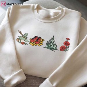 Wizard Of Oz Off To See The Wizard Embroidered Sweatshirt (1)