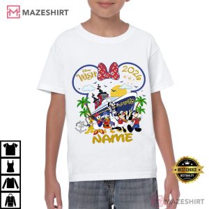 Disney Cruise 2026 Mickey And Friends Family Matching Custom T-Shirt