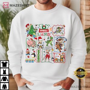 Christmas Toy And Friends Movie Holiday Cartoon T Shirt (4)