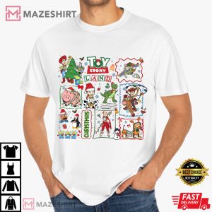 Christmas Toy And Friends Movie Holiday Cartoon T Shirt (2)