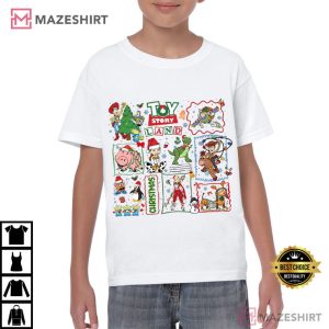 Christmas Toy And Friends Movie Holiday Cartoon T Shirt (3)