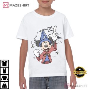 Disney Mickey Some Imagination Magical T Shirt (4)