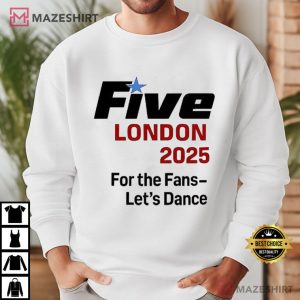 FIVE Liverpool Concert Music Custom Your City T Shirt (4)