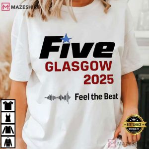 FIVE Liverpool Concert Music Custom Your City T Shirt (3)