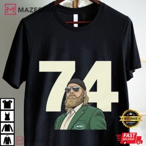 Nick Mangold New York Jets 74 Tribute T Shirt (1)