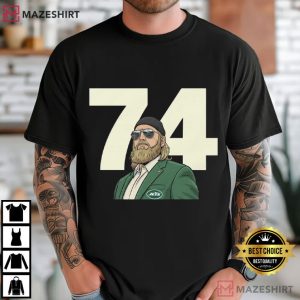 Nick Mangold New York Jets 74 Tribute T Shirt (2)
