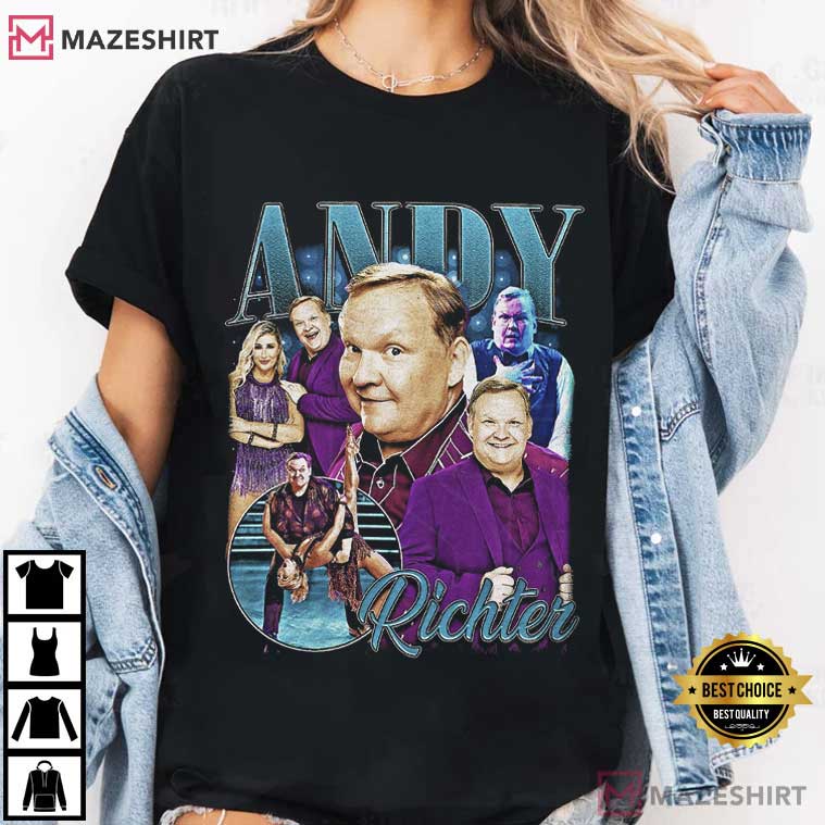 Andy Richter Dancing With The Stars 2025 T-Shirt Andy Richter Dancing With The Stars 2025 T-Shirt