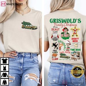 Griswold Family Christmas Movies T Shirt (1)