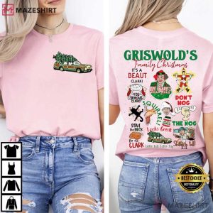 Griswold Family Christmas Movies T Shirt (2)