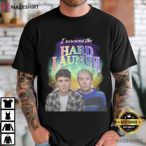 Dan And Phil Phan I Survived The Hard Launch T Shirt (2)