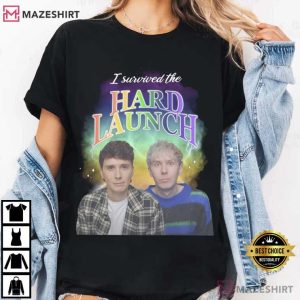 Dan And Phil Phan I Survived The Hard Launch T Shirt (3)