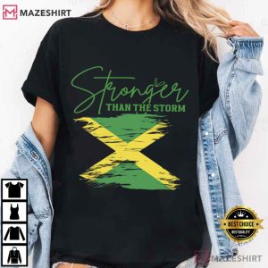 Stronger Than The Storm Jamaica Strong Relief T Shirt (3)